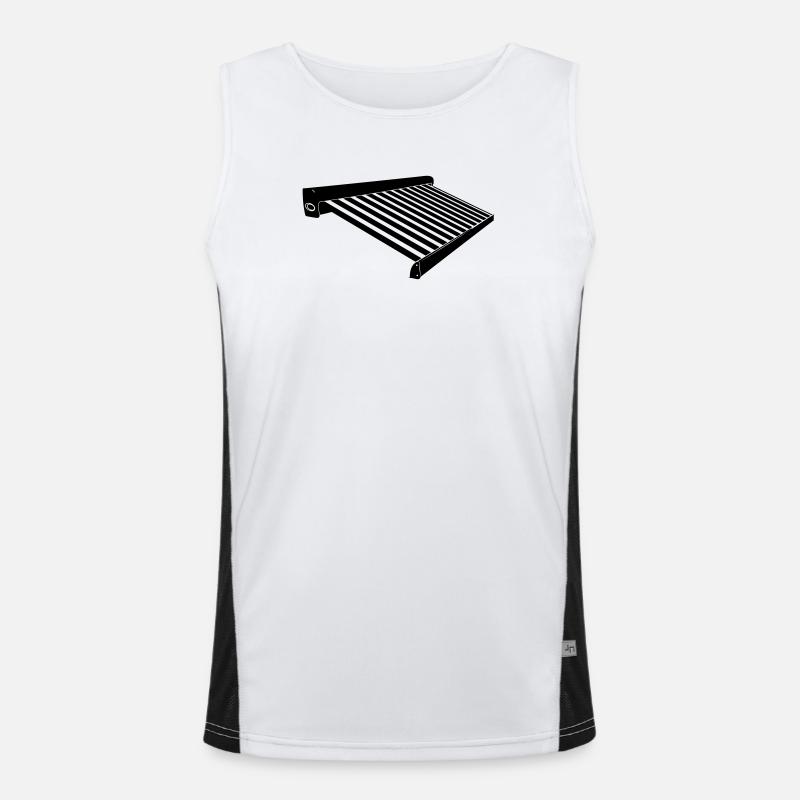 Sun protection sun canopies Men's Functional Contrast Tank Top 