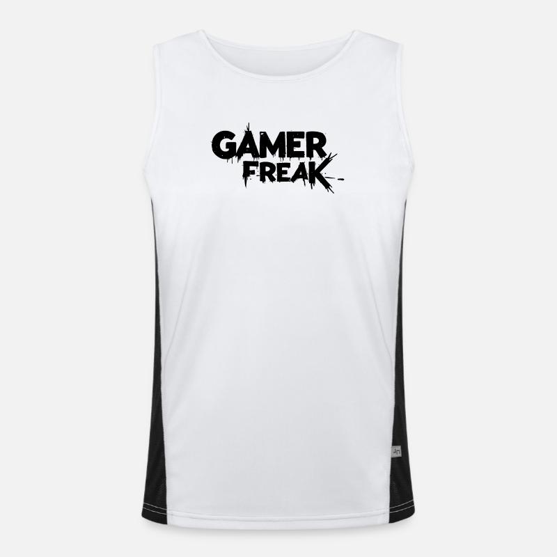 Embrace the Gaming Obsession Men's Functional Contrast Tank Top 
