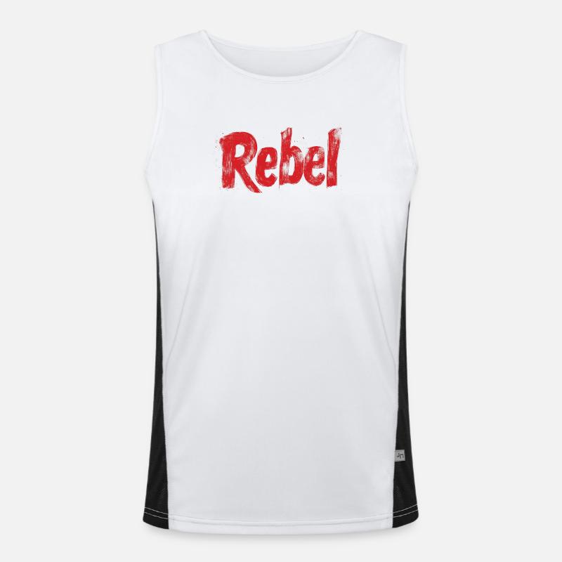 Rebel Men's Functional Contrast Tank Top 