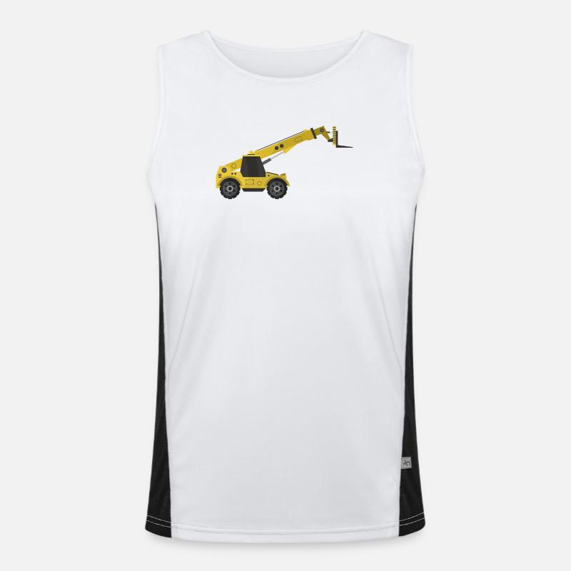 Telescopic handler Men's Functional Contrast Tank Top 
