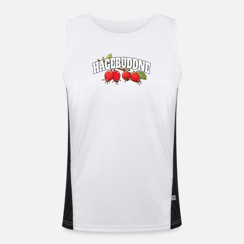 Hagebuddne - Pun Meme Saying Men's Functional Contrast Tank Top 
