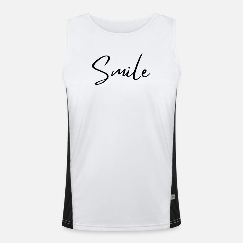 Smile Men's Functional Contrast Tank Top 