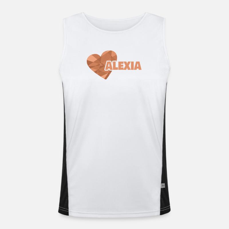 Dear Alexia, Men's Functional Contrast Tank Top 