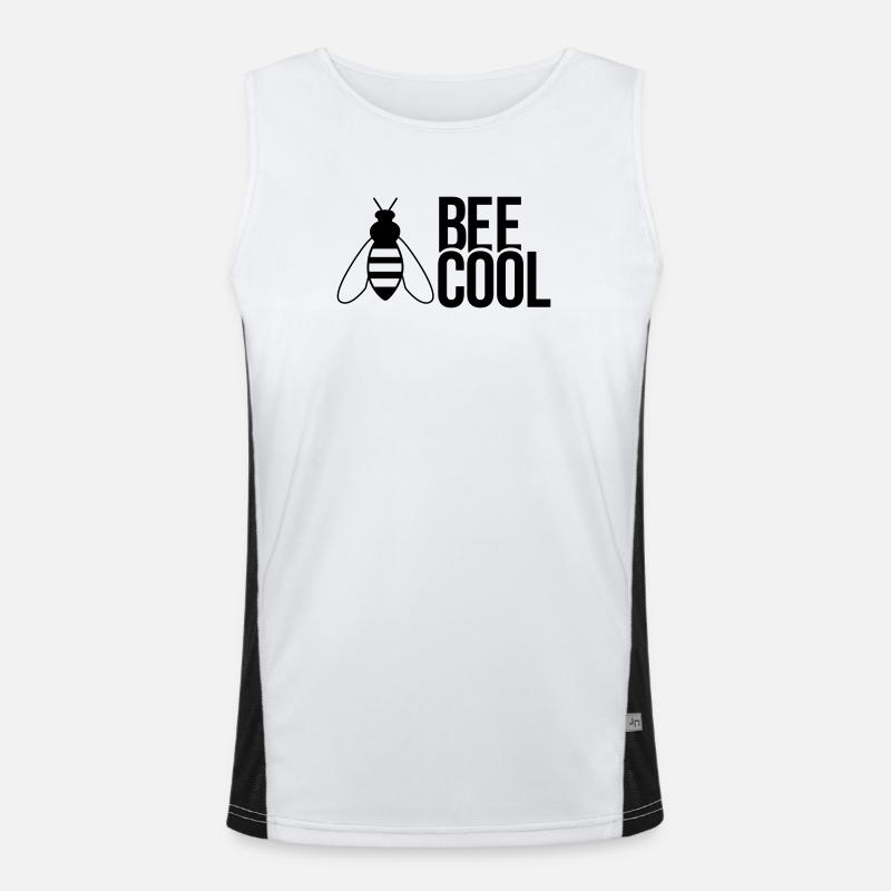 cool Funktionelles Kontrast-Tank Top für Männer 