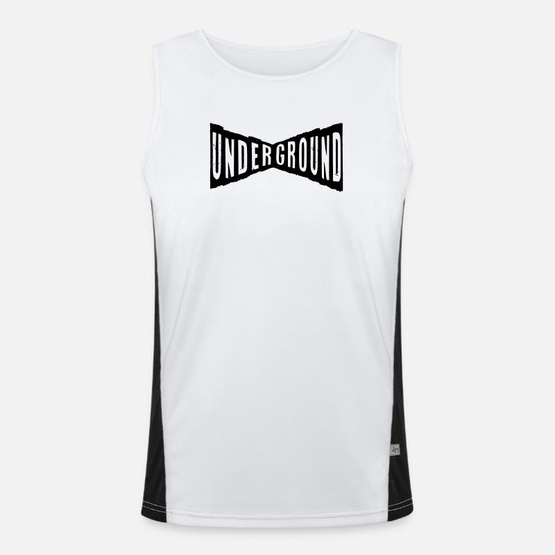 underground gangster like a boss krass cool Funktionelles Kontrast-Tank Top für Männer 