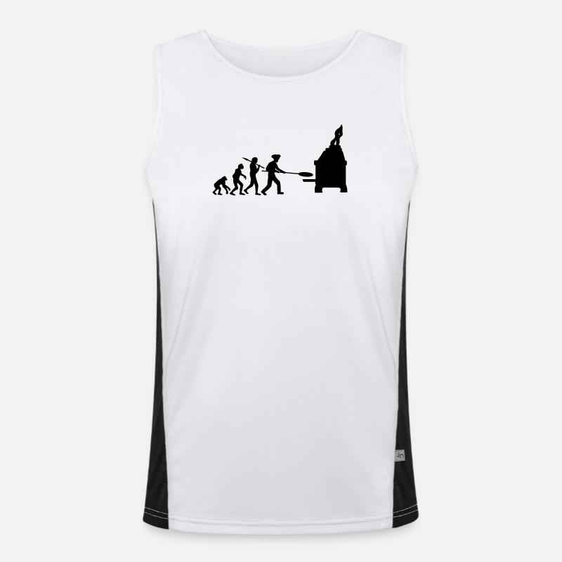 Evolution Pizza Boulanger Débardeur respirant contrasté Homme 