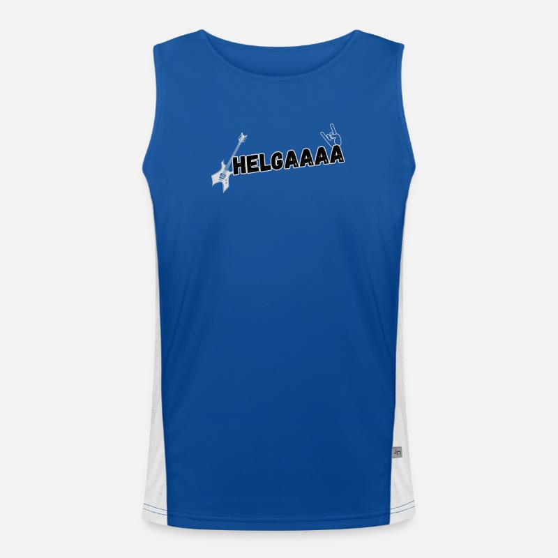 HELGA Funktionelles Kontrast-Tank Top für Männer 