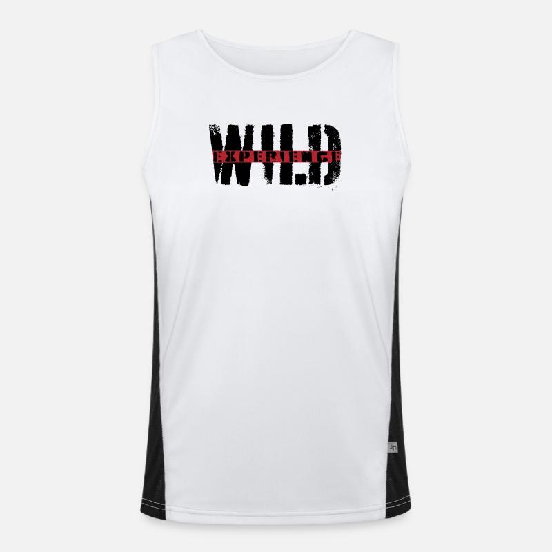 Wild Experience Men's Functional Contrast Tank Top 