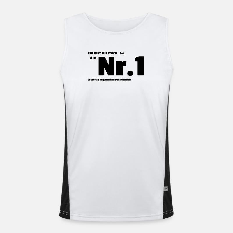 Numéro un Débardeur respirant contrasté Homme 