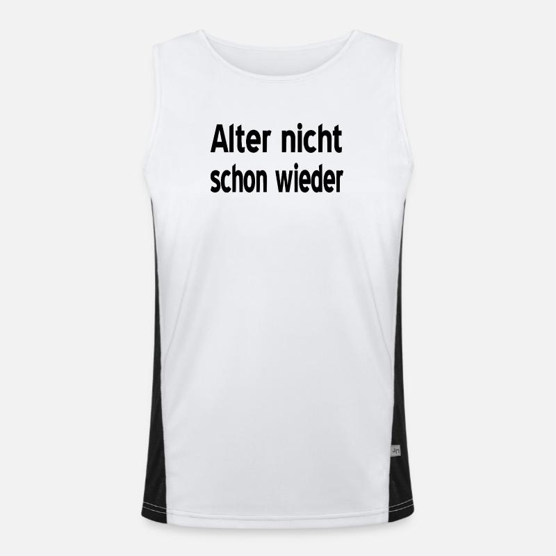 Age Men's Functional Contrast Tank Top 