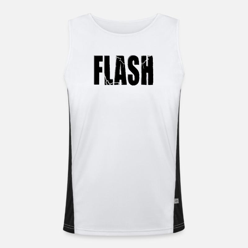 FLASH CLAIM avec flash Débardeur respirant contrasté Homme 