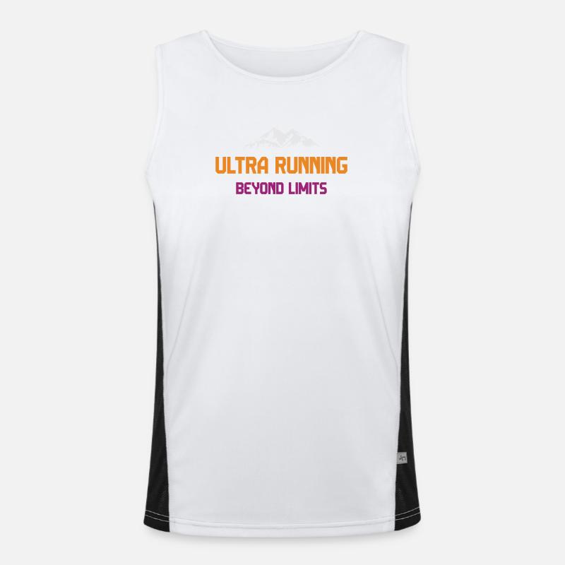 Ultra Running - Beyond Limits Men's Functional Contrast Tank Top 