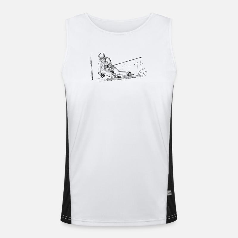 Ski Men's Functional Contrast Tank Top 