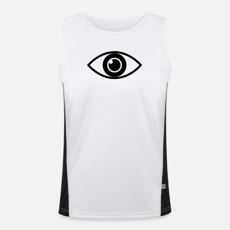 Oeil Débardeur respirant contrasté Homme 