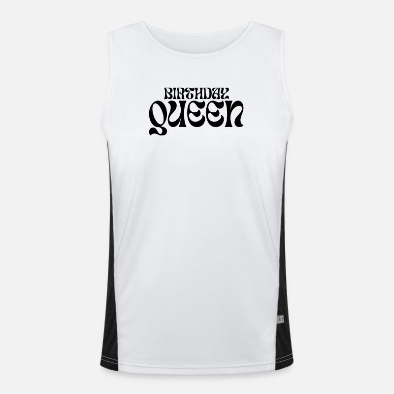 Design bitte hochladen Funktionelles Kontrast-Tank Top für Männer 