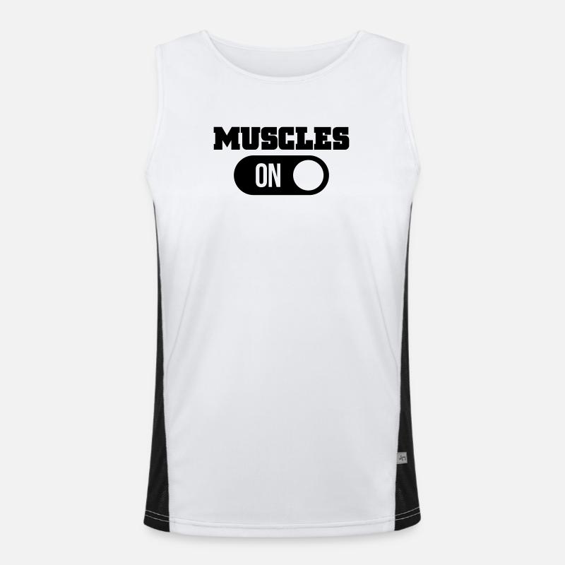 muscles Men's Functional Contrast Tank Top 
