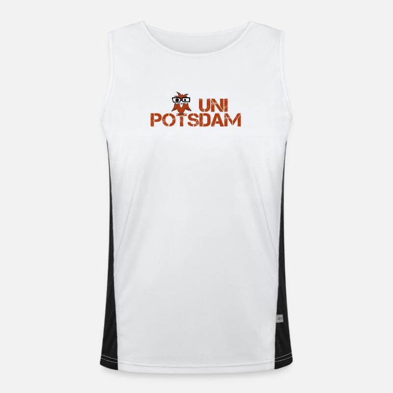 UNI POTSDAM Funktionelles Kontrast-Tank Top für Männer 