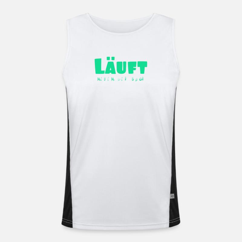 Runs Men's Functional Contrast Tank Top 