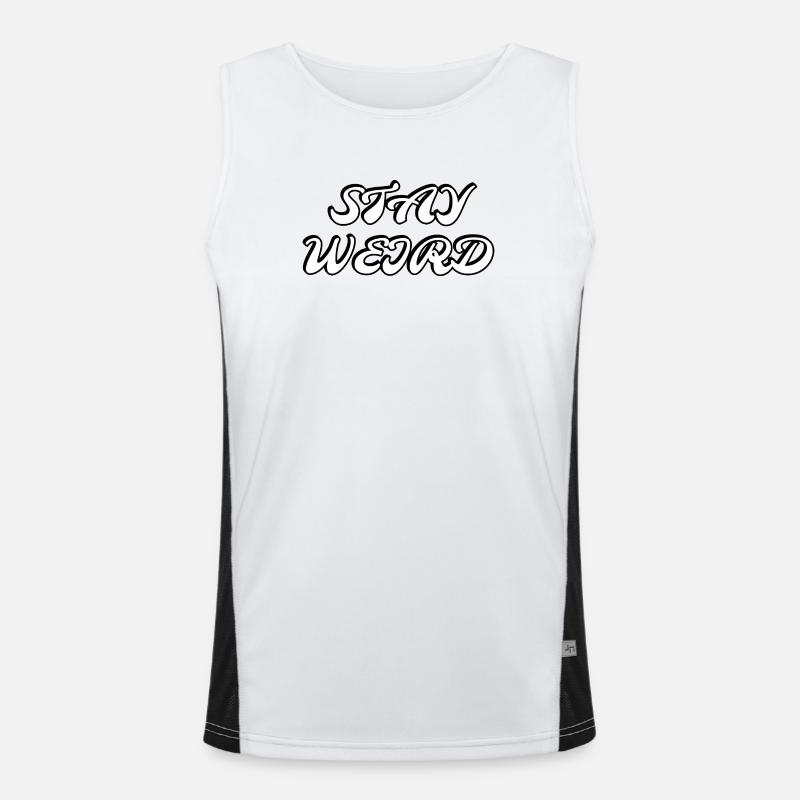 Reste bizarre Débardeur respirant contrasté Homme 