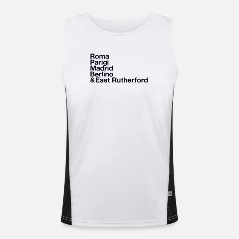 Finale Funktionelles Kontrast-Tank Top für Männer 