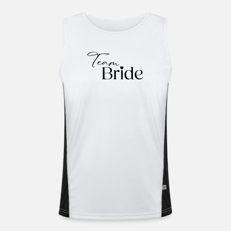 Équipe Bride Débardeur respirant contrasté Homme 