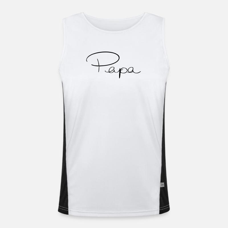 Papa Débardeur respirant contrasté Homme 