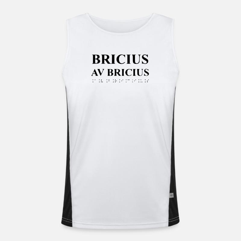 Expression abstraite aux couleurs vives Débardeur respirant contrasté Homme 