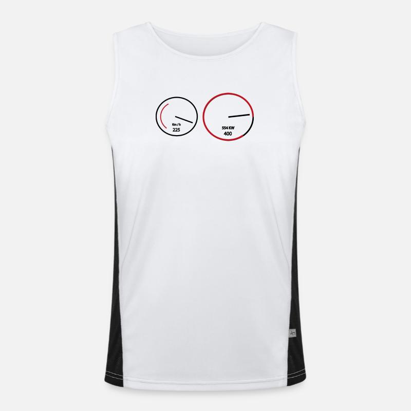 Kms Count Men's Functional Contrast Tank Top 