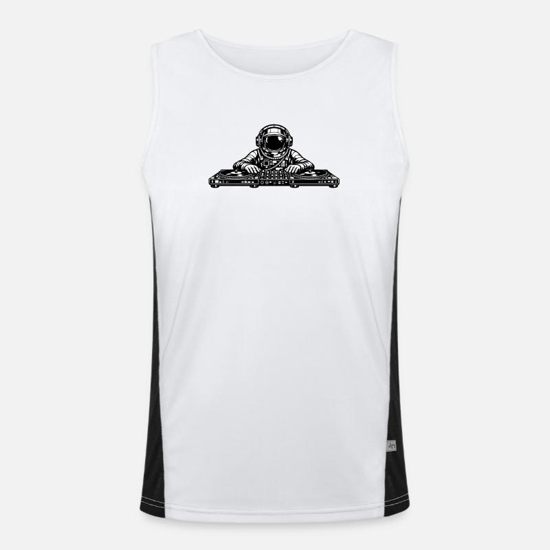 Space Cadet Men's Functional Contrast Tank Top 