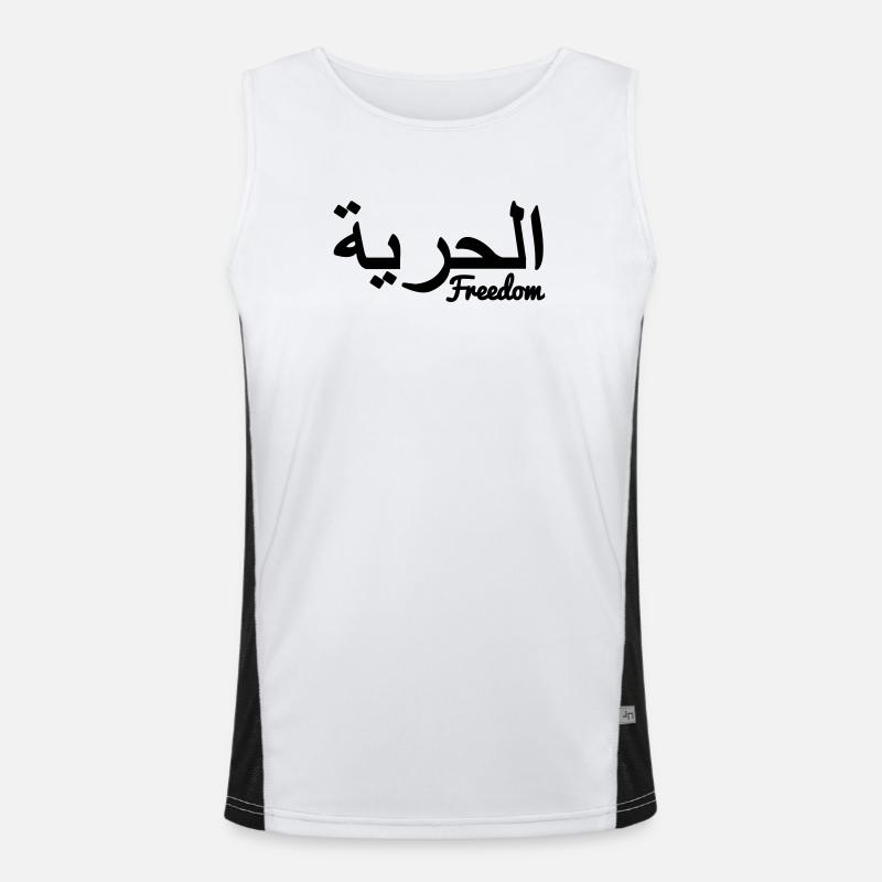 Liberté arabe Débardeur respirant contrasté Homme 