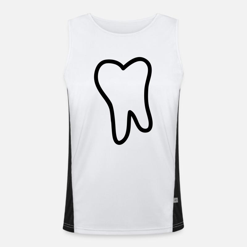 tooth Men's Functional Contrast Tank Top 