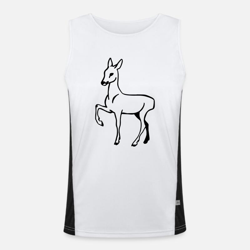 Biche Débardeur respirant contrasté Homme 