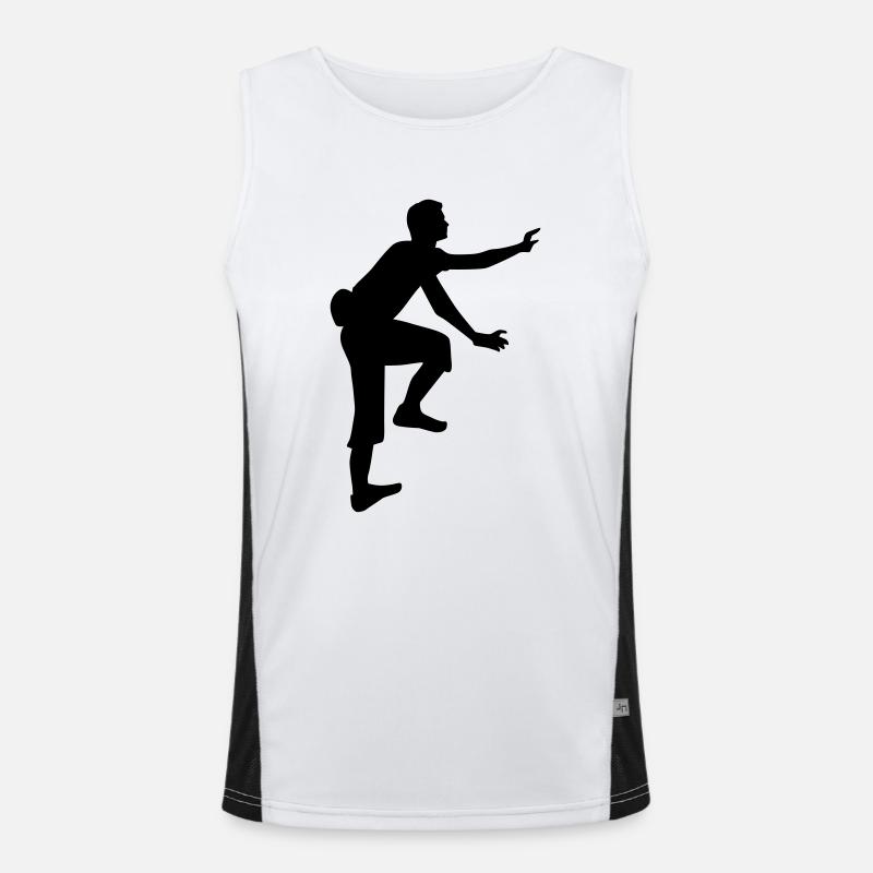 Klettern Funktionelles Kontrast-Tank Top für Männer 