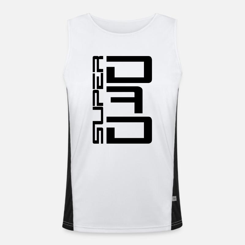 Super Dad Men's Functional Contrast Tank Top 