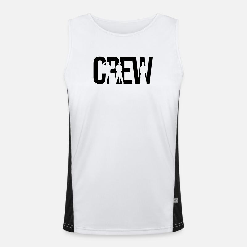 crew Men's Functional Contrast Tank Top 