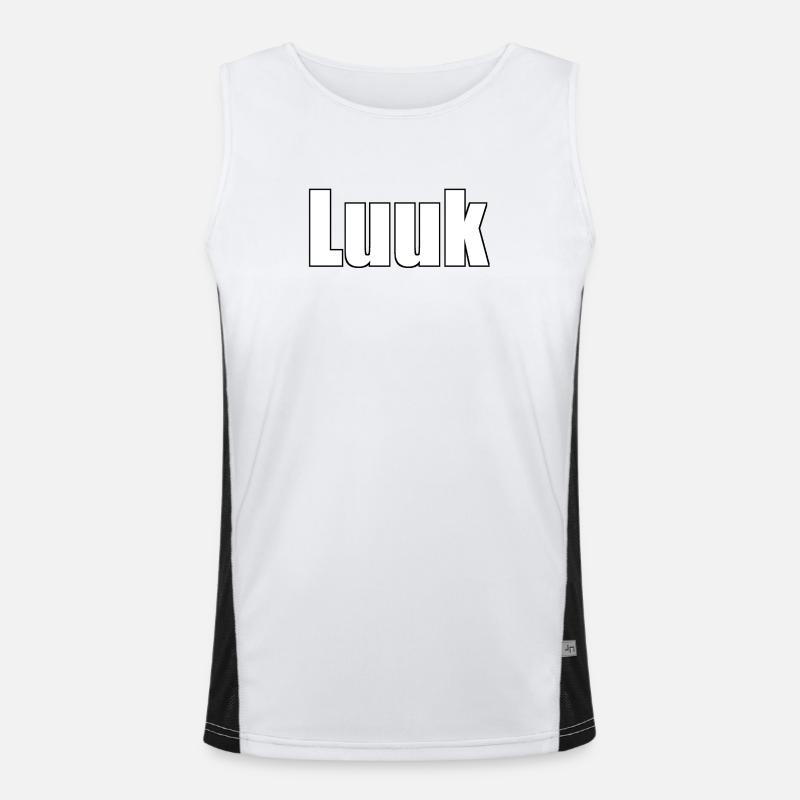 Luuk | Funktionelles Kontrast-Tank Top für Männer 