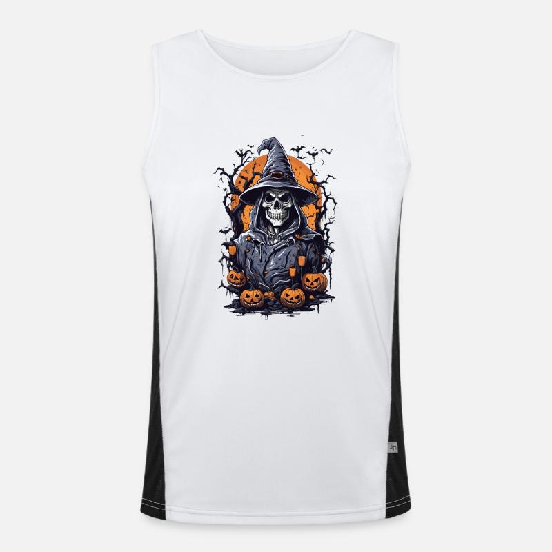 Halloween Men's Functional Contrast Tank Top 