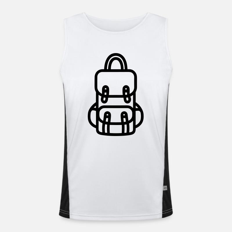 Backpack Men's Functional Contrast Tank Top 