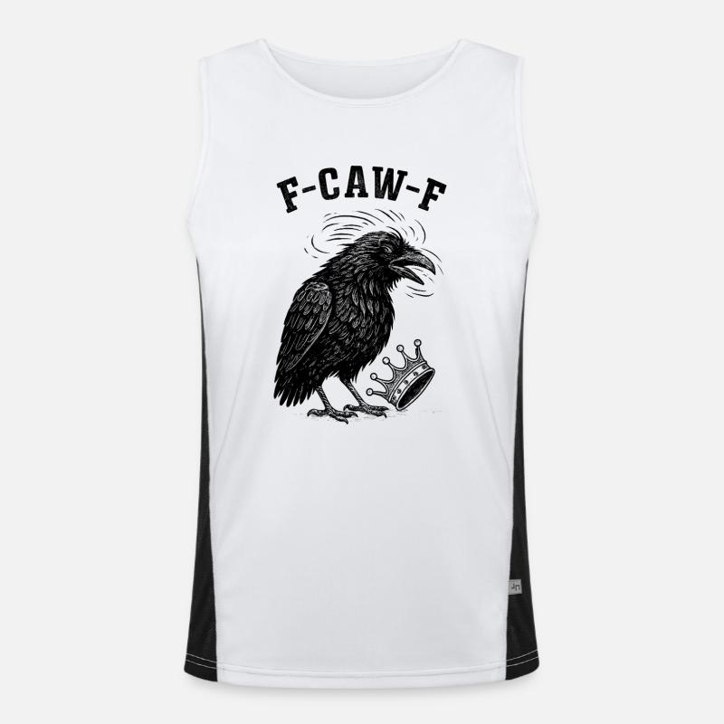 FCAW Couronne de corbeau Débardeur respirant contrasté Homme 
