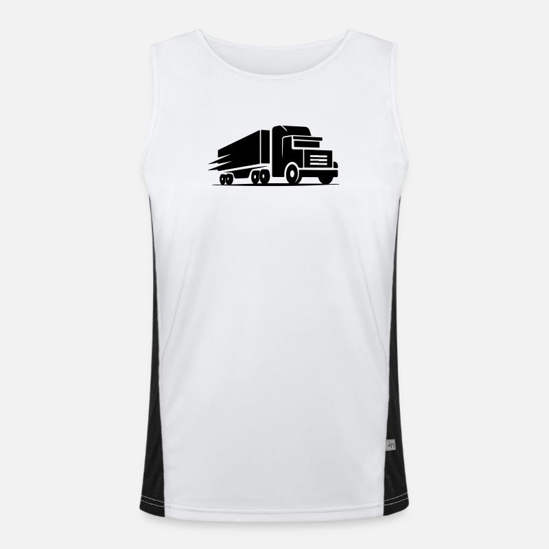 Logo du camion Débardeur respirant contrasté Homme 