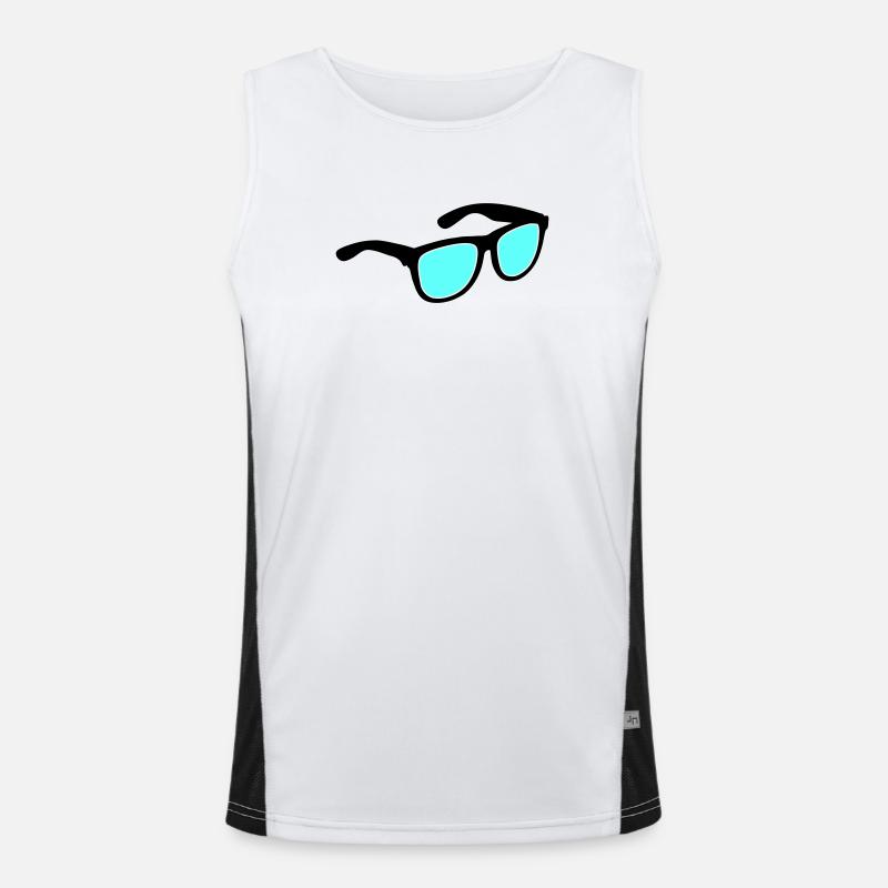 Glasses Sunglasses Men's Functional Contrast Tank Top 