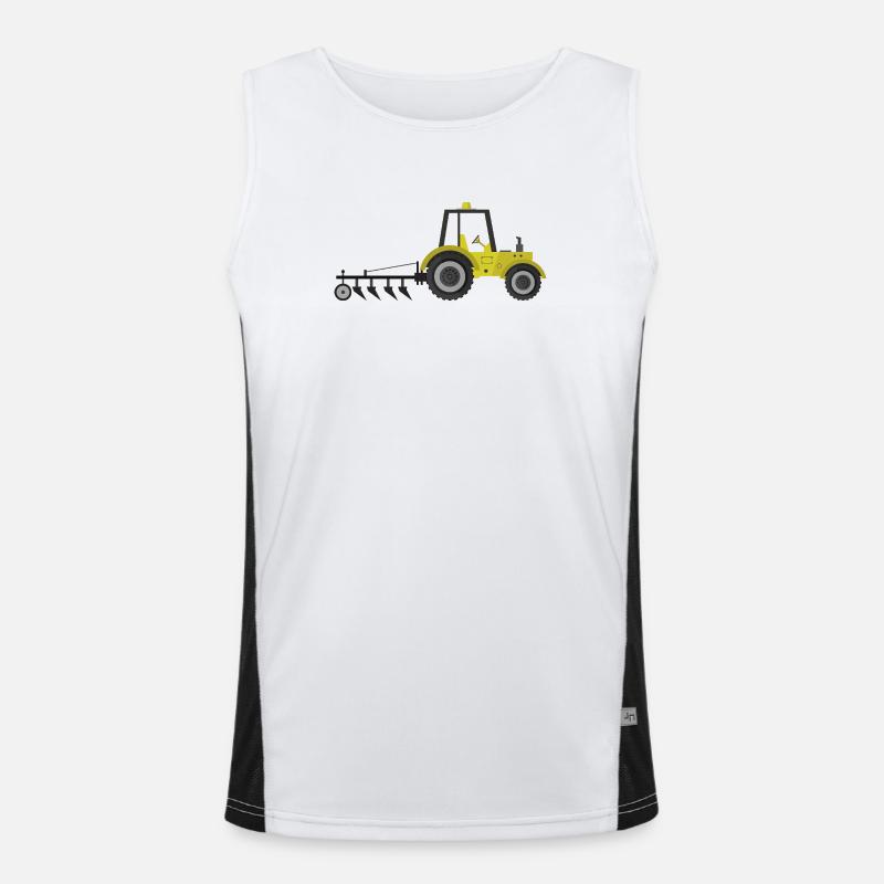 Traktor Funktionelles Kontrast-Tank Top für Männer 