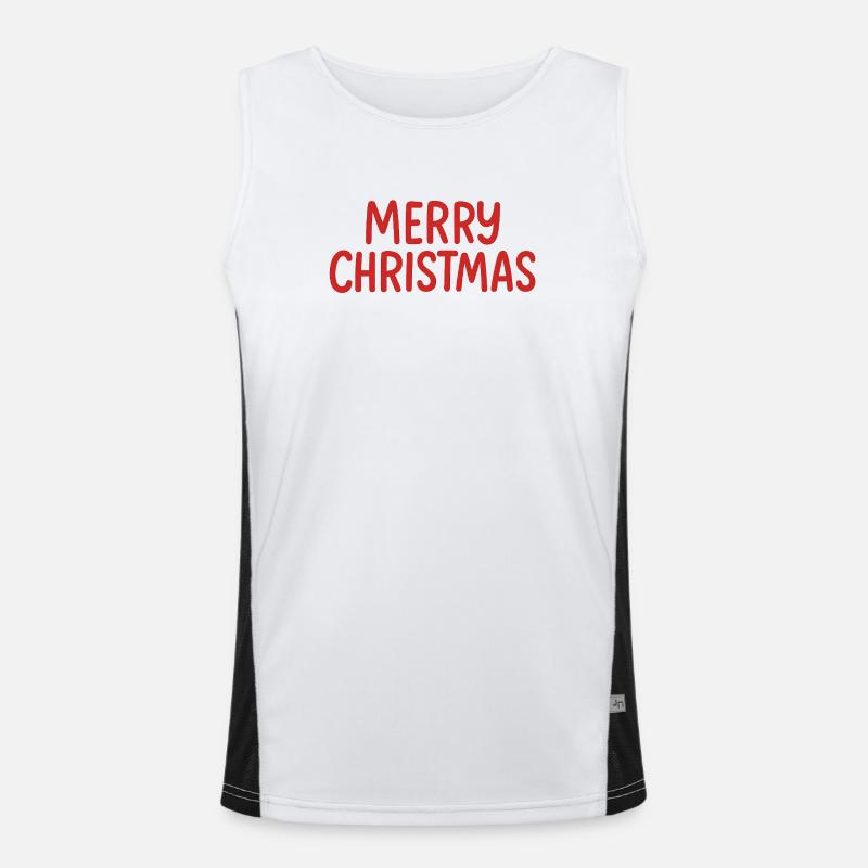 Joyeux Noël Débardeur respirant contrasté Homme 