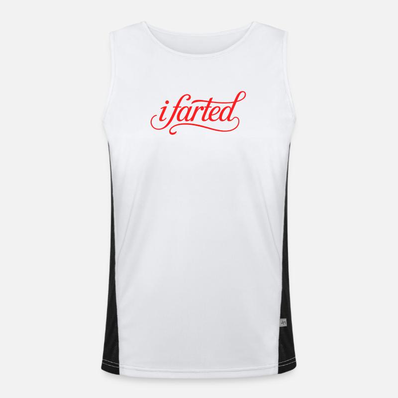 Ich habe – Lustiges Gen Alpha-Logo Funktionelles Kontrast-Tank Top für Männer 