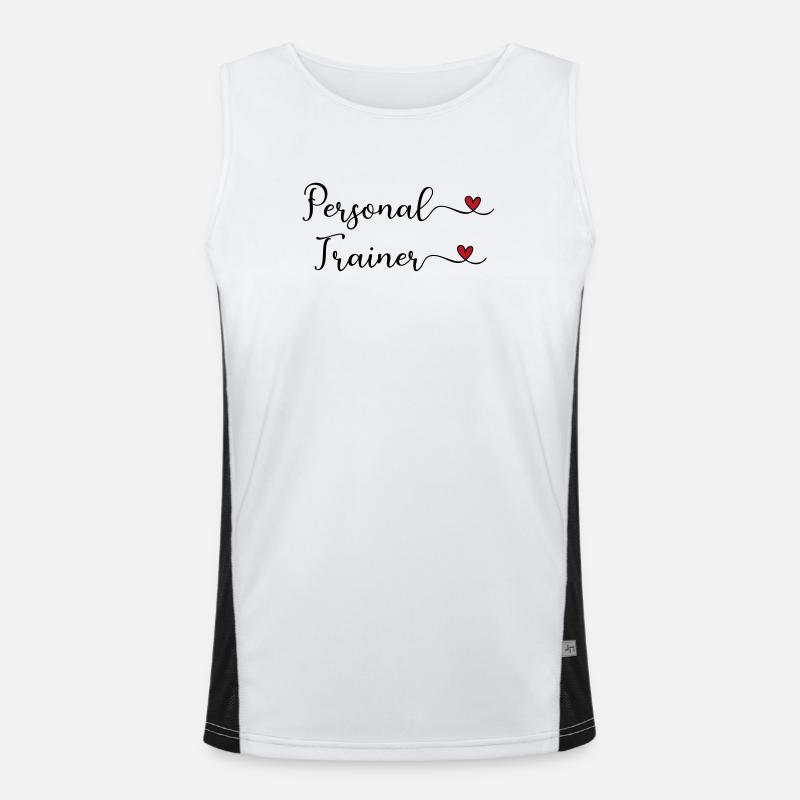 Personal Trainer Men's Functional Contrast Tank Top 