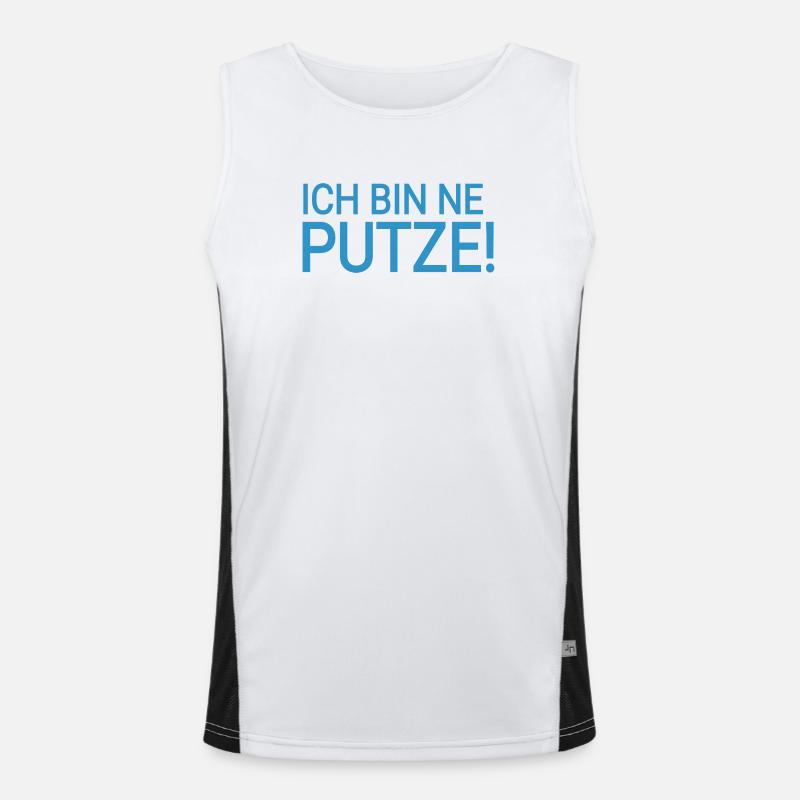 Putze  Funktionelles Kontrast-Tank Top für Männer 