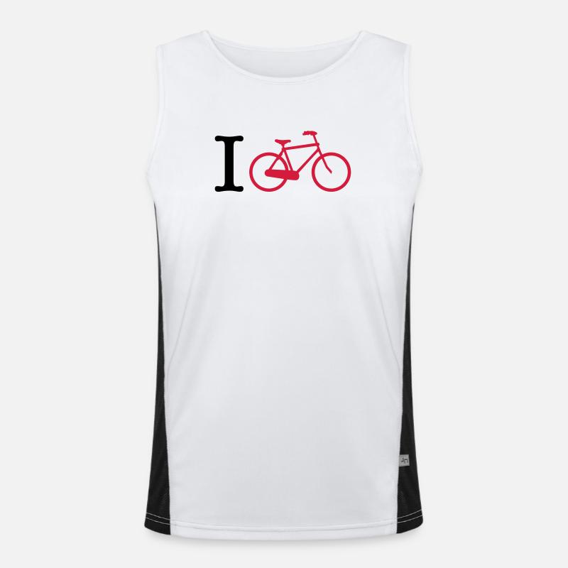 cycling Men's Functional Contrast Tank Top 