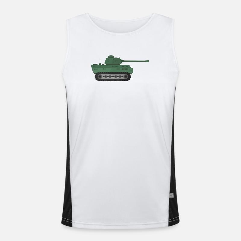 Char militaire Débardeur respirant contrasté Homme 