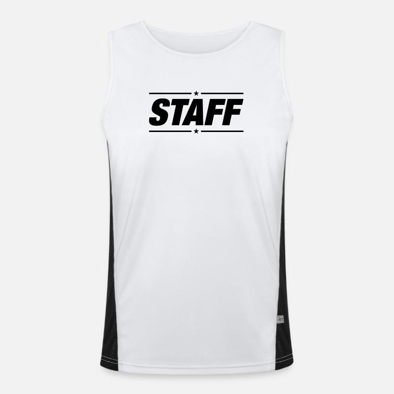 Staff Men's Functional Contrast Tank Top 