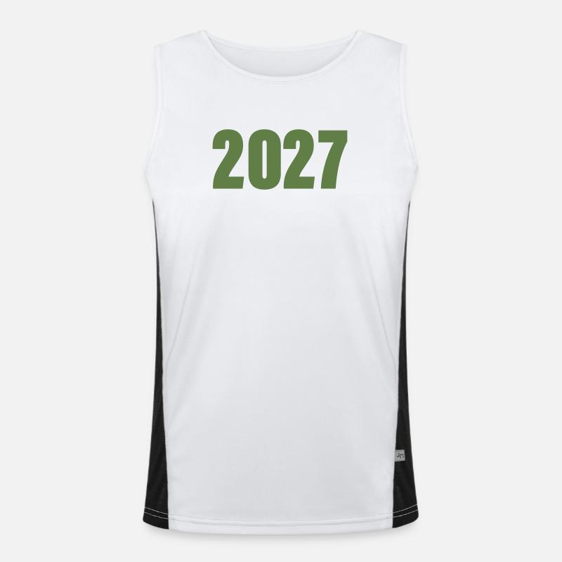 2027 Débardeur respirant contrasté Homme 